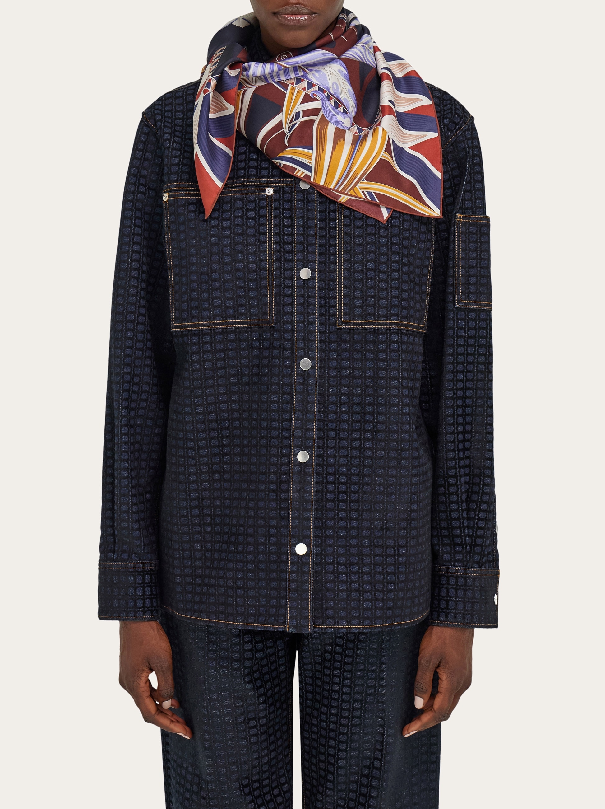 シルクスカーフ - ウィメンズ | Ferragamo