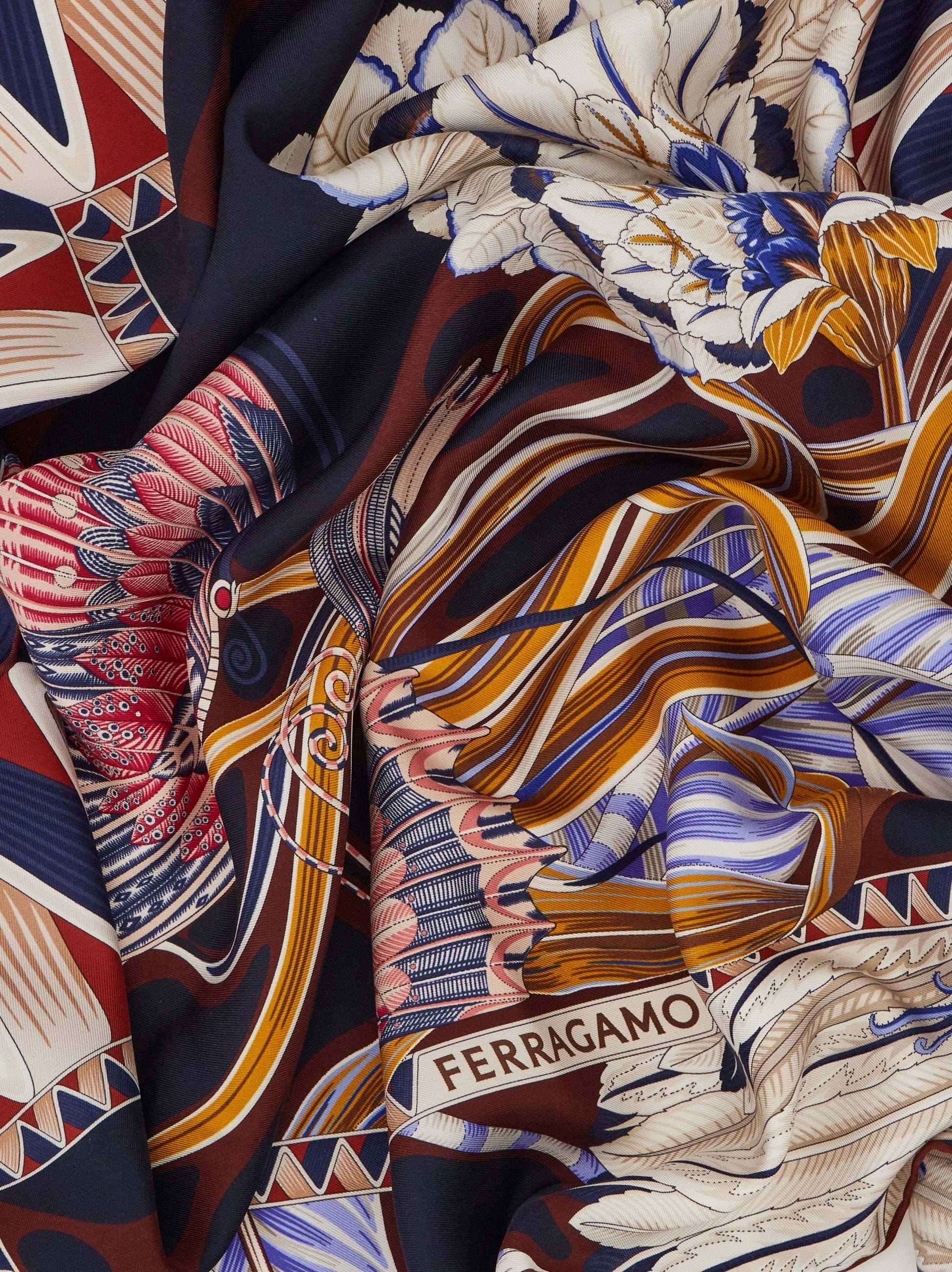 ☆ nobby 様☆Salvatore Ferragamo シルクスカーフ シルクスカーフ - ウィメンズ | Ferragamo