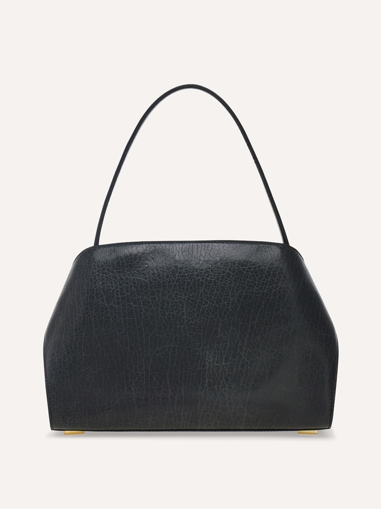 Hug soft bicolor shoulder bag (M) Gallery image 5