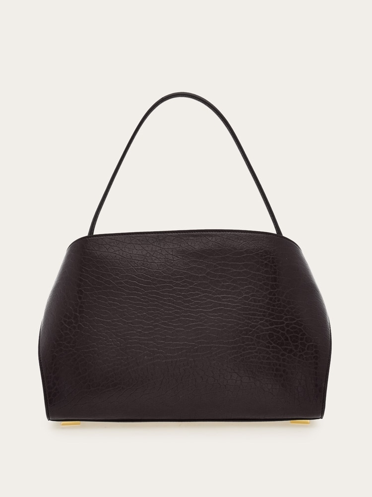 Hug soft bicolor shoulder bag (M) Gallery image 5