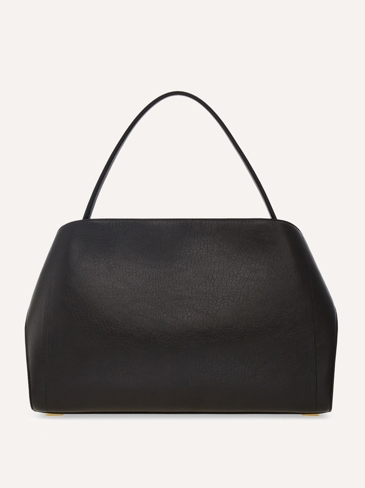 Hug soft bicolor shoulder bag (L) Gallery image 5