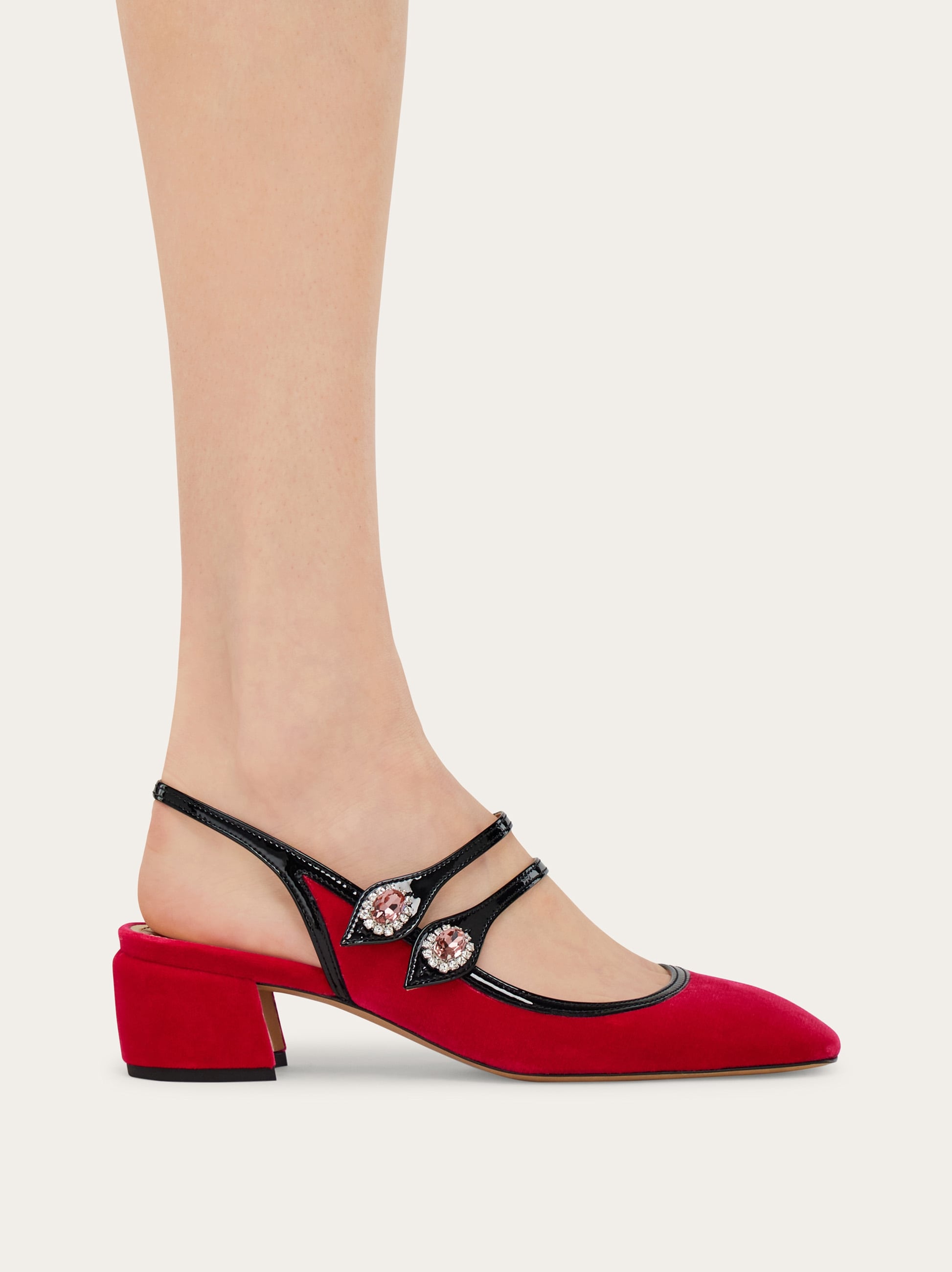 Crystal embellished Mary Jane - Women | Ferragamo