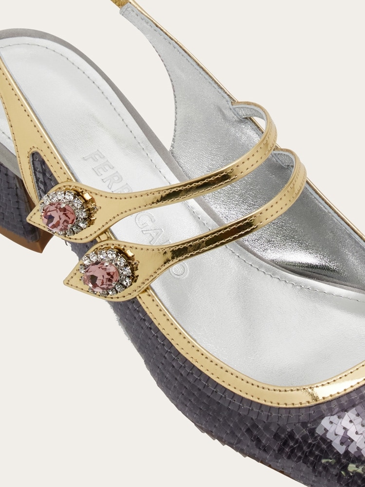 Sequin embellished slingback Gallery image 6