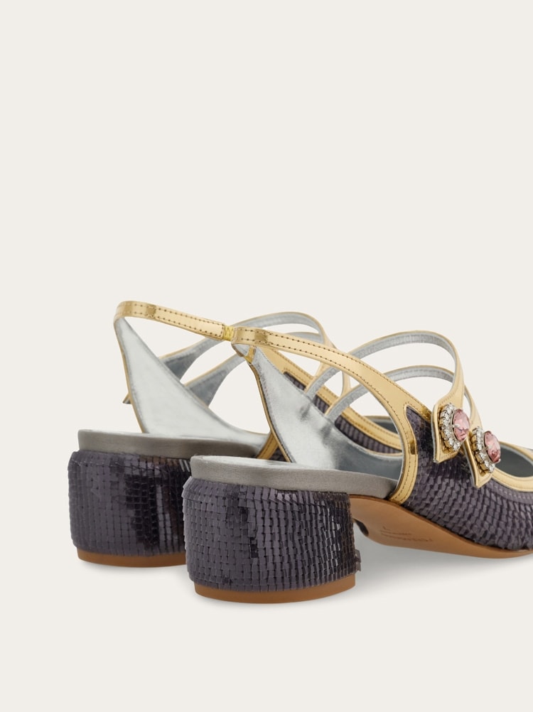 Sequin embellished slingback Gallery image 7