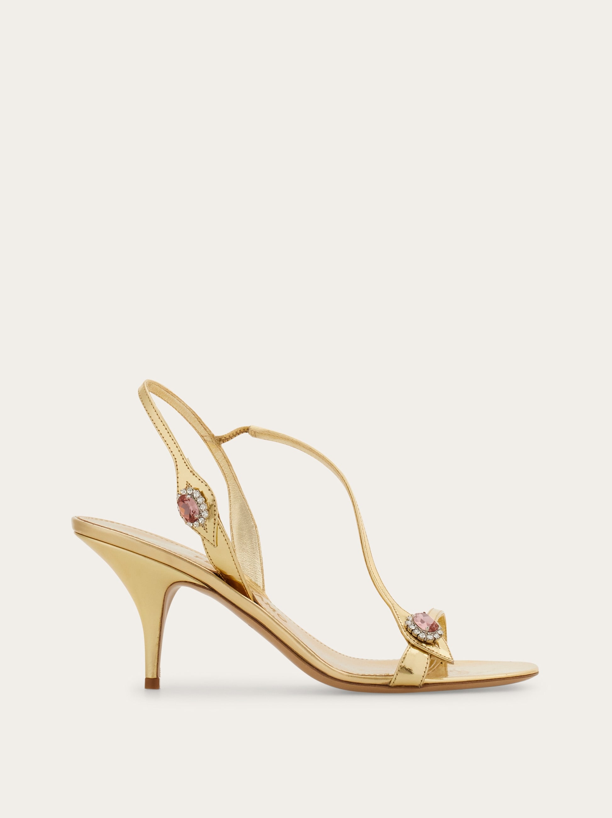 Crystal embellished sandal - Women | Ferragamo