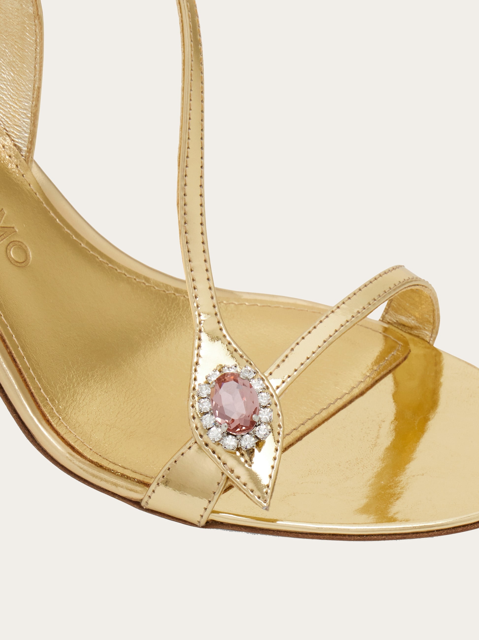 Crystal embellished sandal - Women | Ferragamo