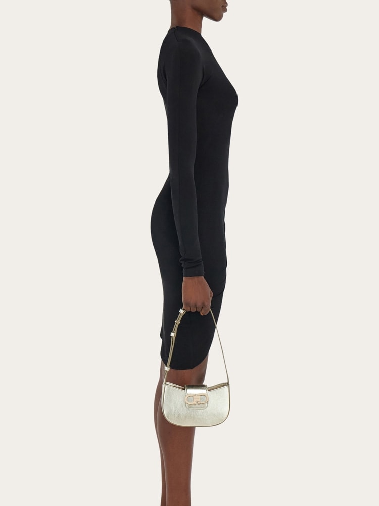 Double Gancini mini bag Gallery image 2