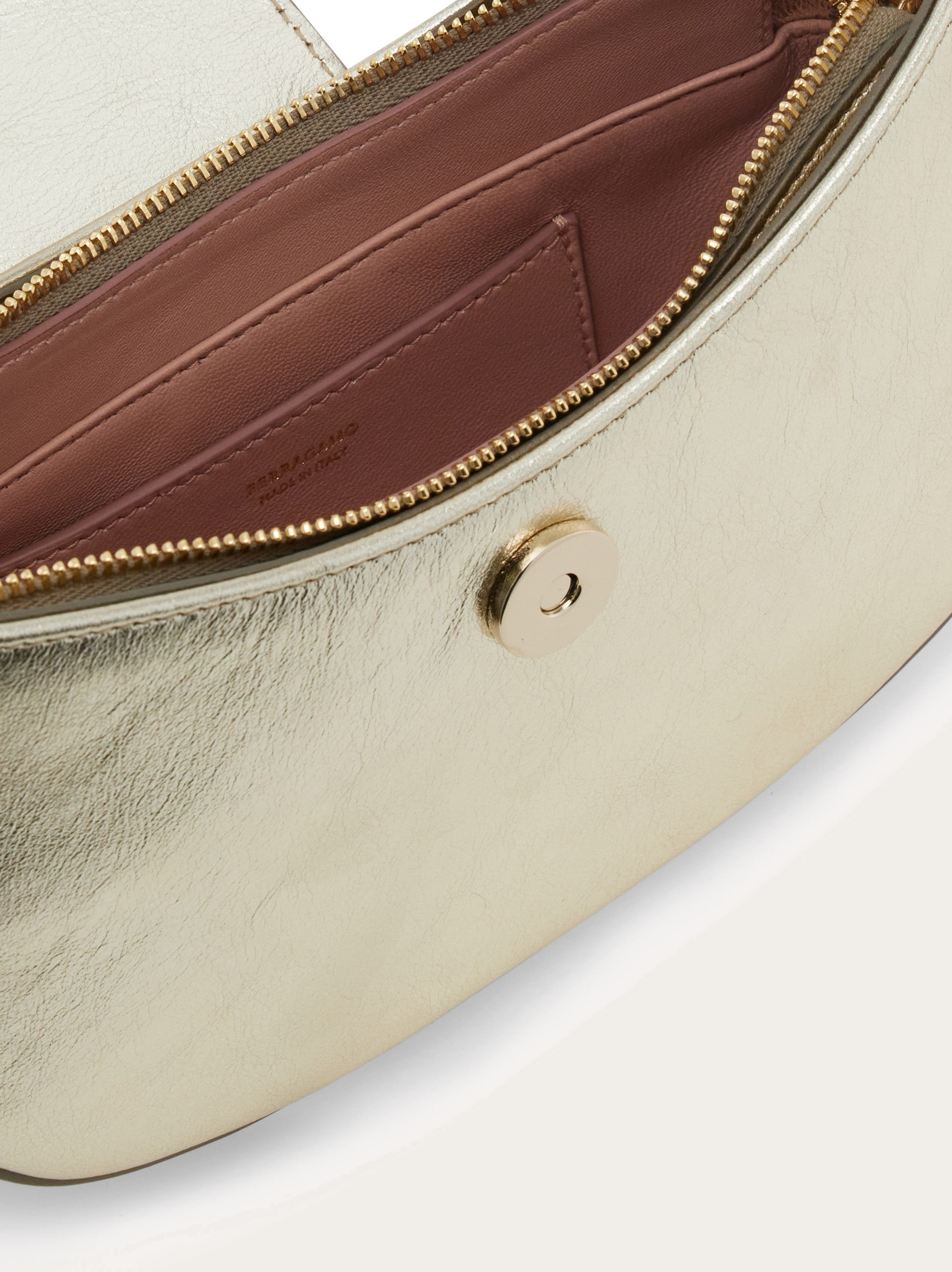 Double Gancini mini shoulder bag - Women | Ferragamo