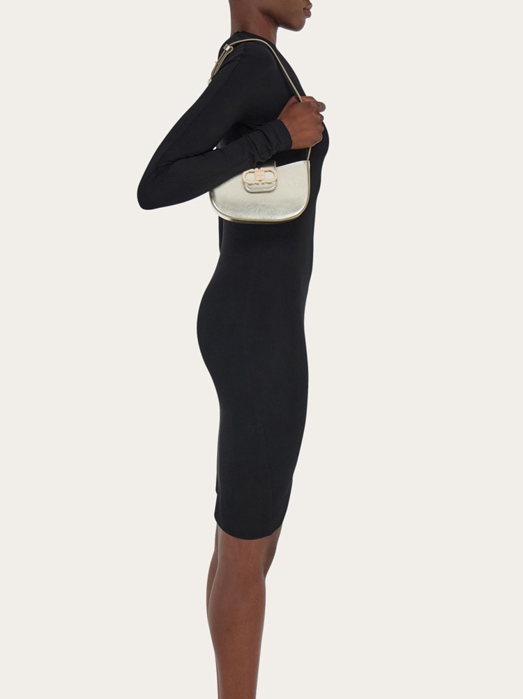 Double Gancini mini bag Gallery image 6