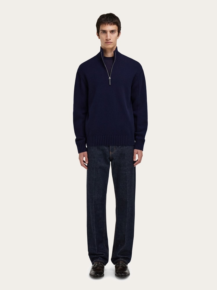 High neck cashmere pullover Gallery image 6