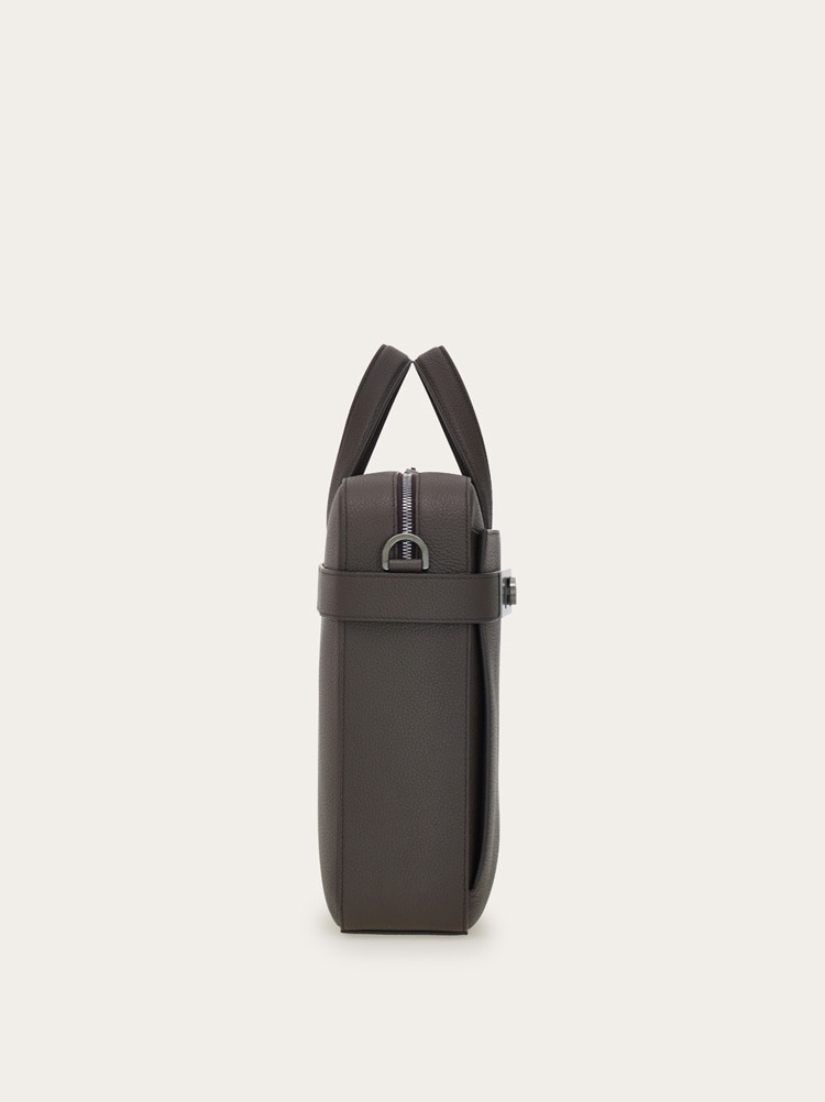Briefcase with Gancini buckles (M) Gallery image 2