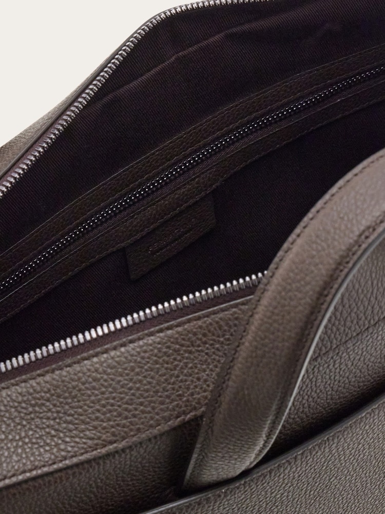 Briefcase with Gancini buckles (M) Gallery image 4