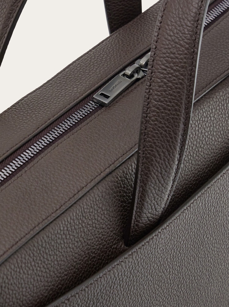 Briefcase with Gancini buckles (M) Gallery image 6