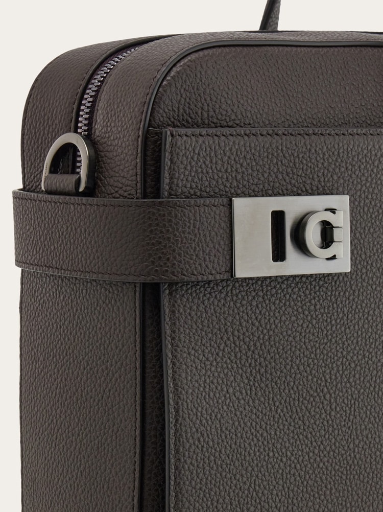 Briefcase with Gancini buckles (M) Gallery image 7