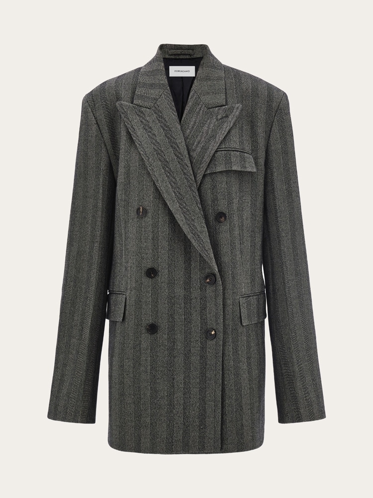 Oversize double breasted blazer Gallery image 1