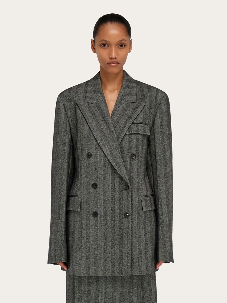 Oversize double breasted blazer Gallery image 2