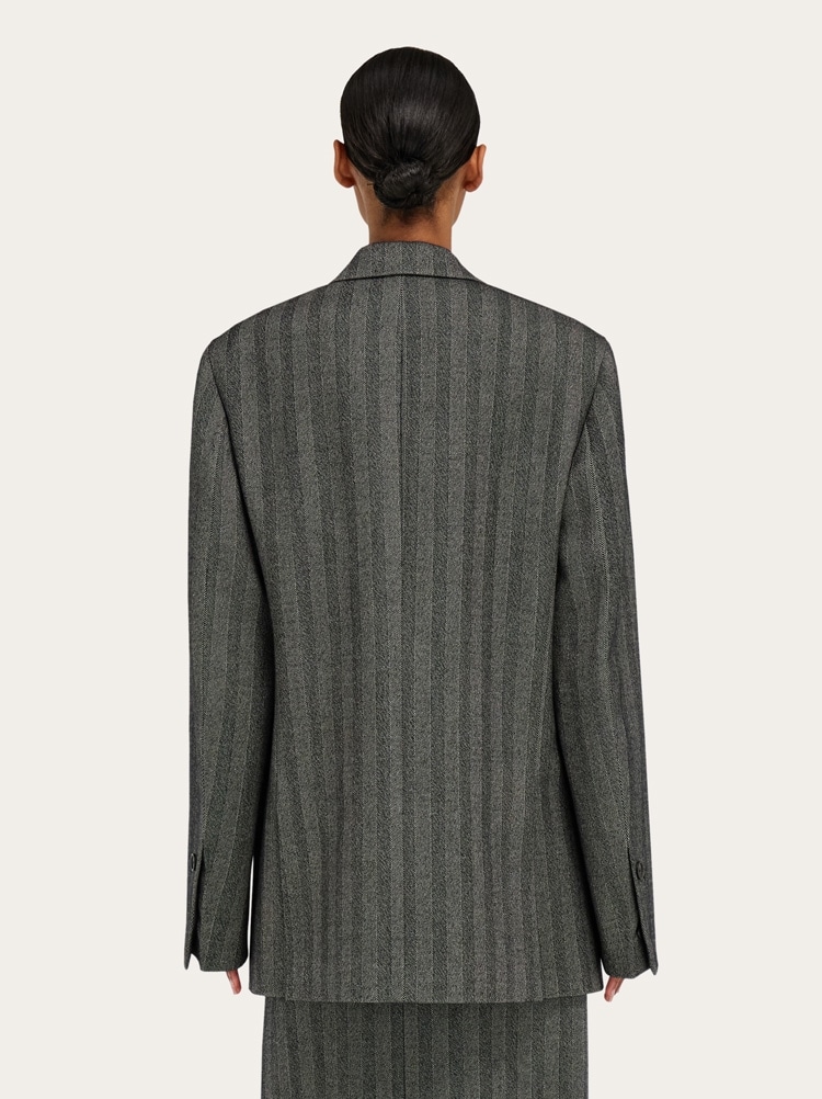 Oversize double breasted blazer Gallery image 4