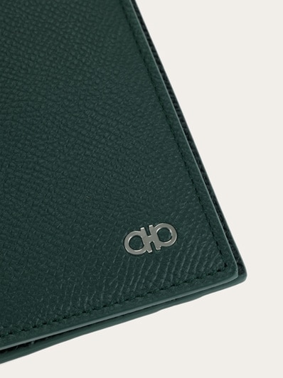 【FERRAGAMO】Gancini Credit Zipper Card Holder/全国送料無料 Gancini credit card holder - Men | Ferragamo