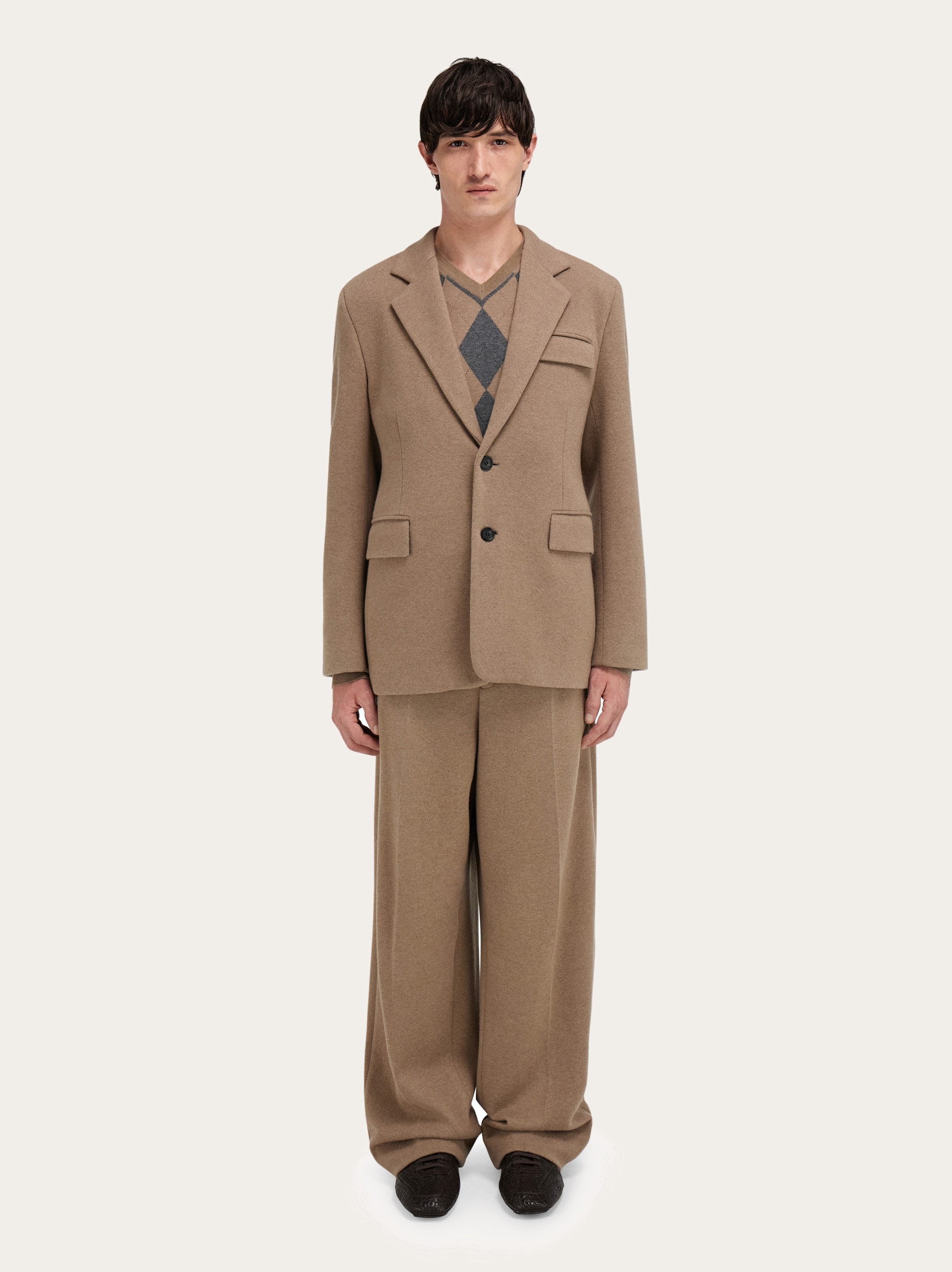 Jersey interlock blazer - Men | Ferragamo