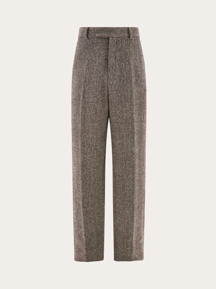 Wide legged chevron trouser Gallery image 1