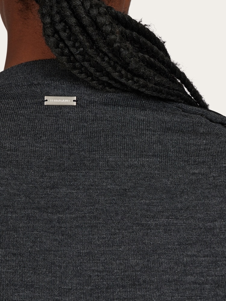 Scarf neck pullover Gallery image 5