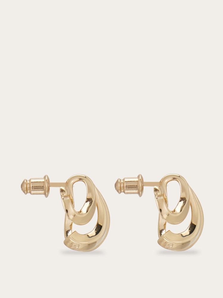 Triple Gancini earrings Gallery image 3