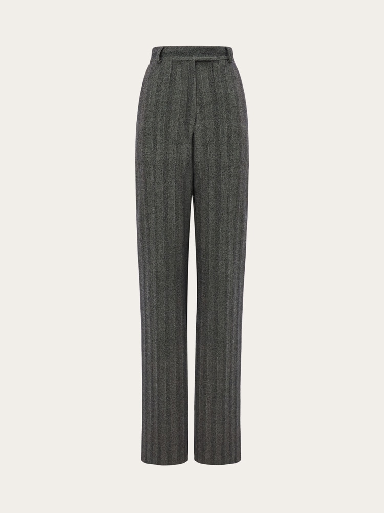 Pantalone sartoriale in chevron Gallery image 1