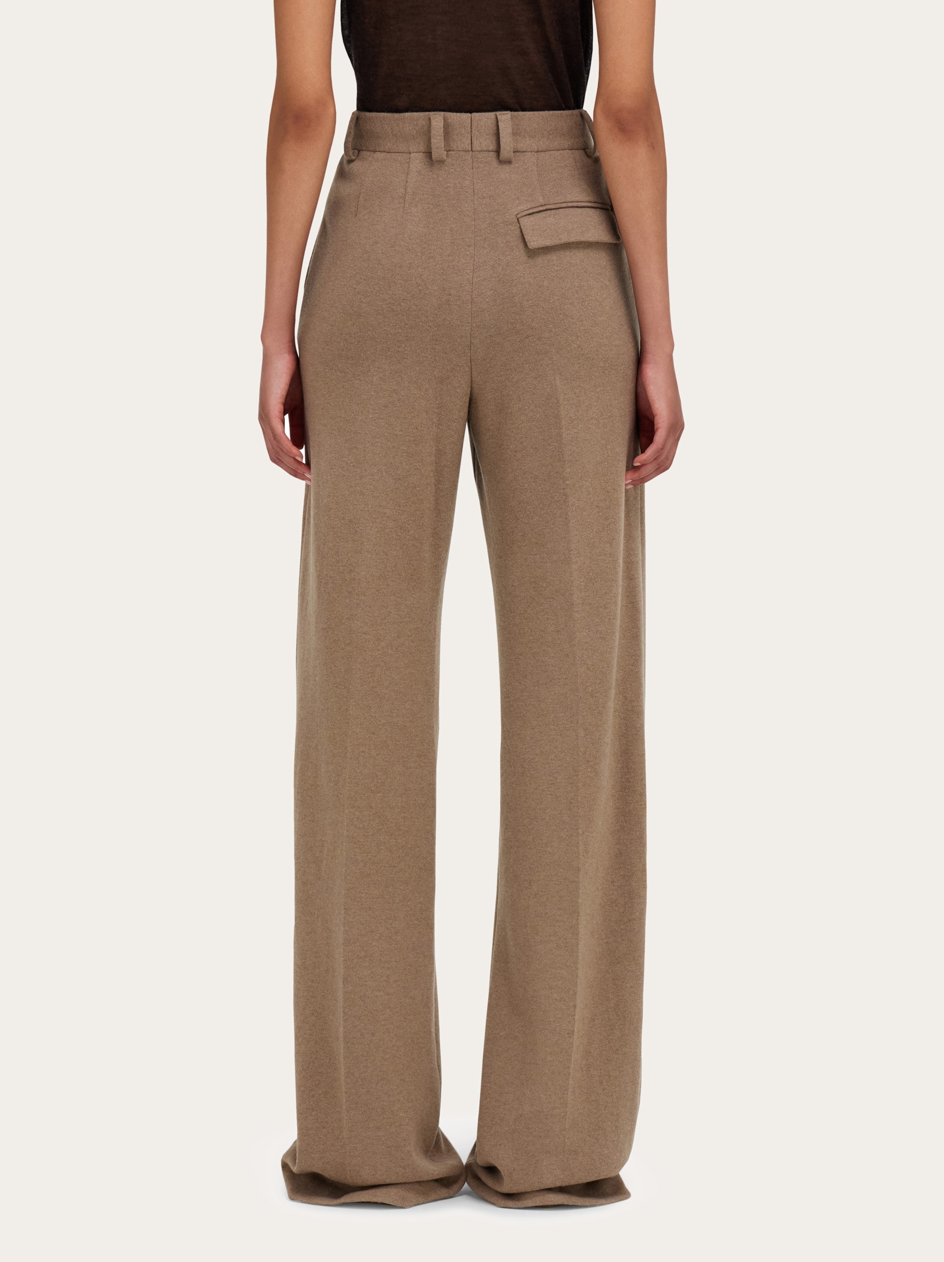 Pure wool tailored trouser - Women | Ferragamo
