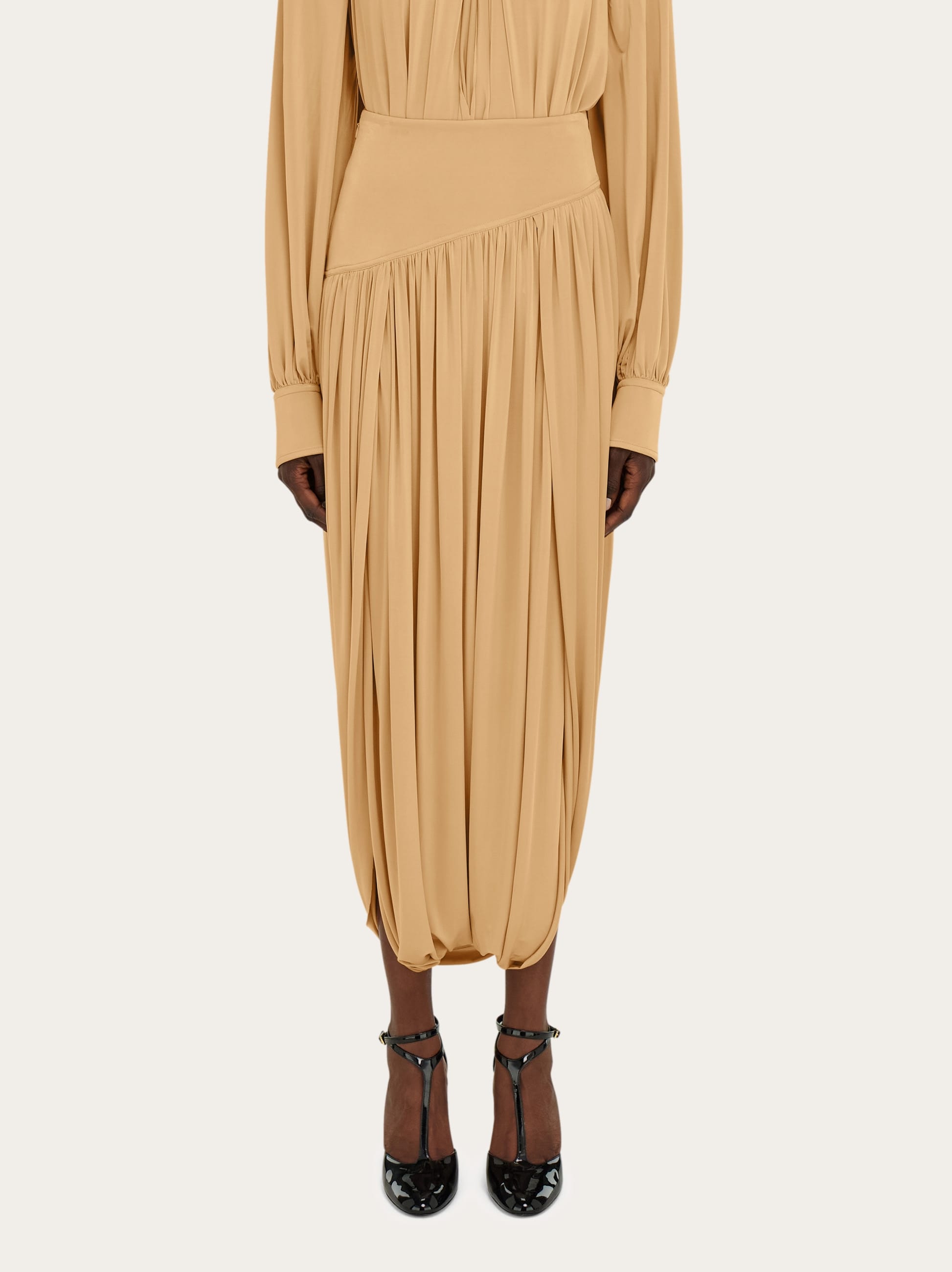 Skirt with Basque detail - Women | Ferragamo