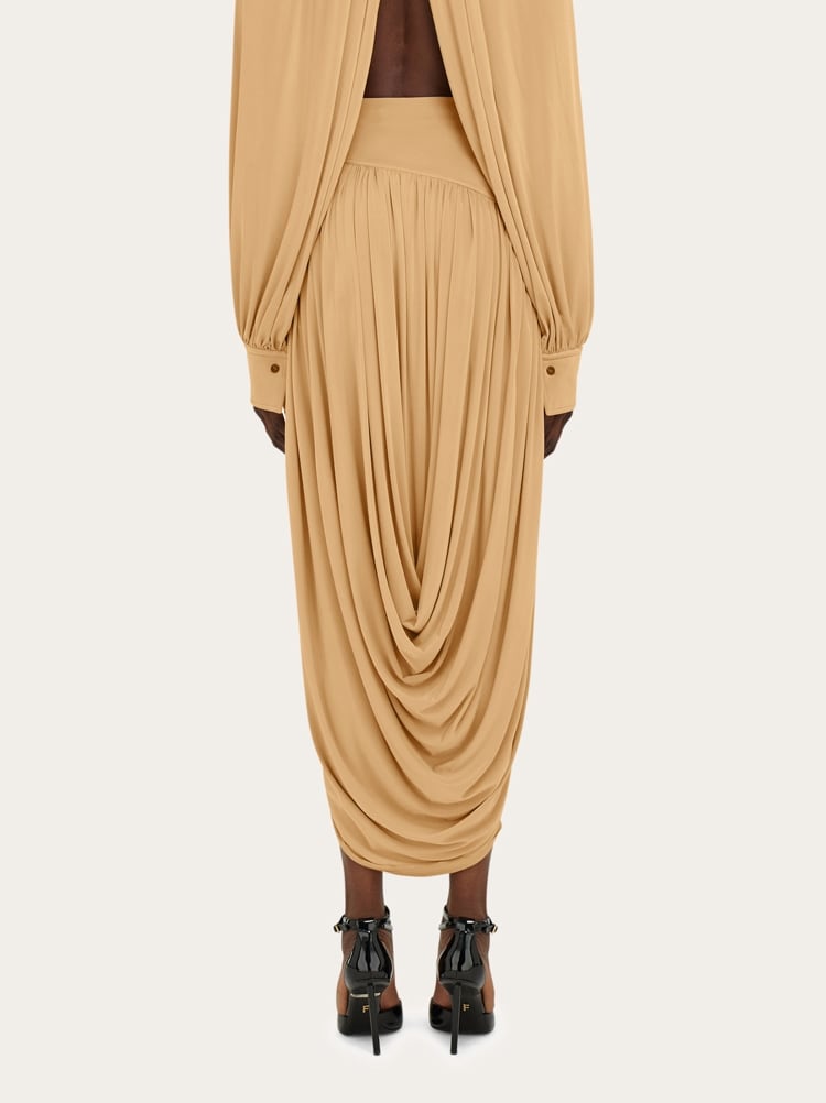 Skirt with Basque detail Gallery image 4