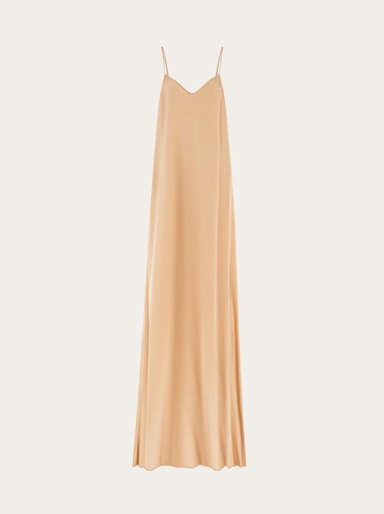 Satin slip dress Gallery image 1