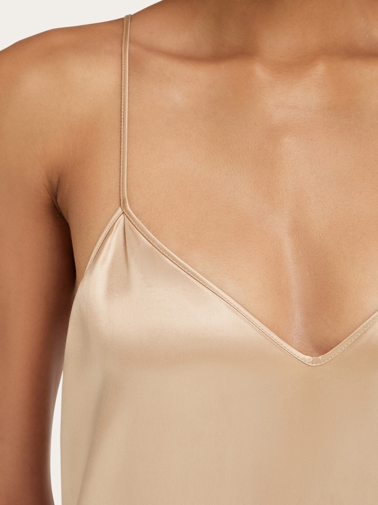 Satin slip dress Gallery image 6