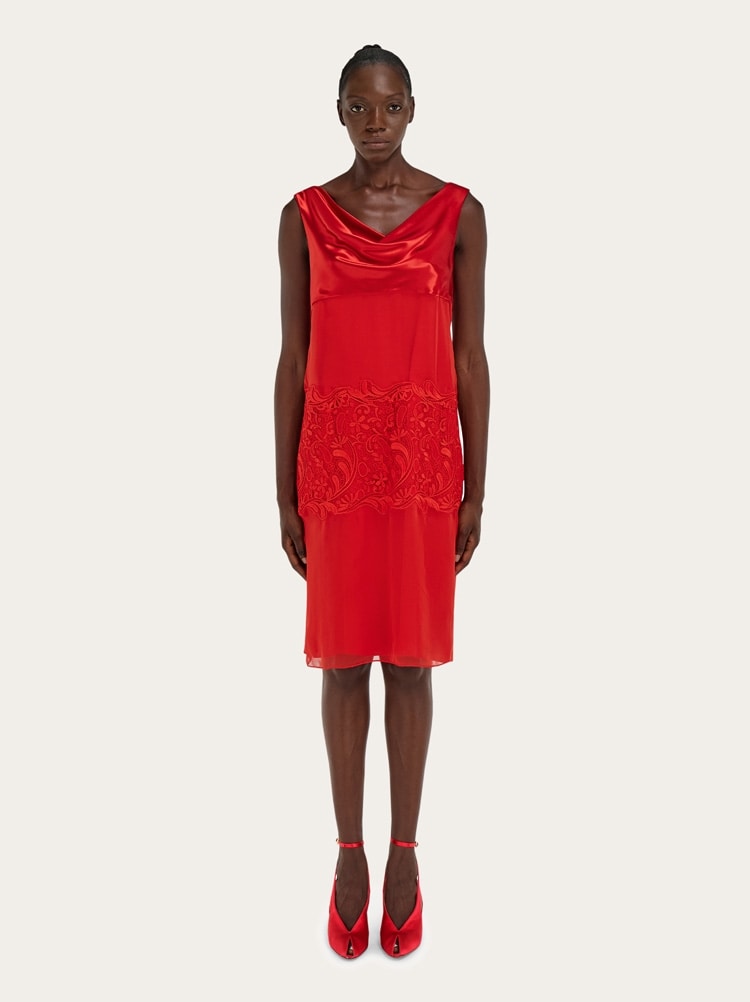 Abito con drappeggio Gallery image 2