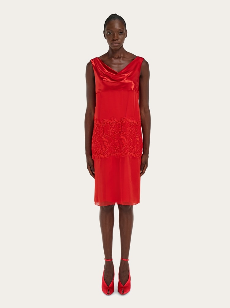 Abito con drappeggio Gallery image 7