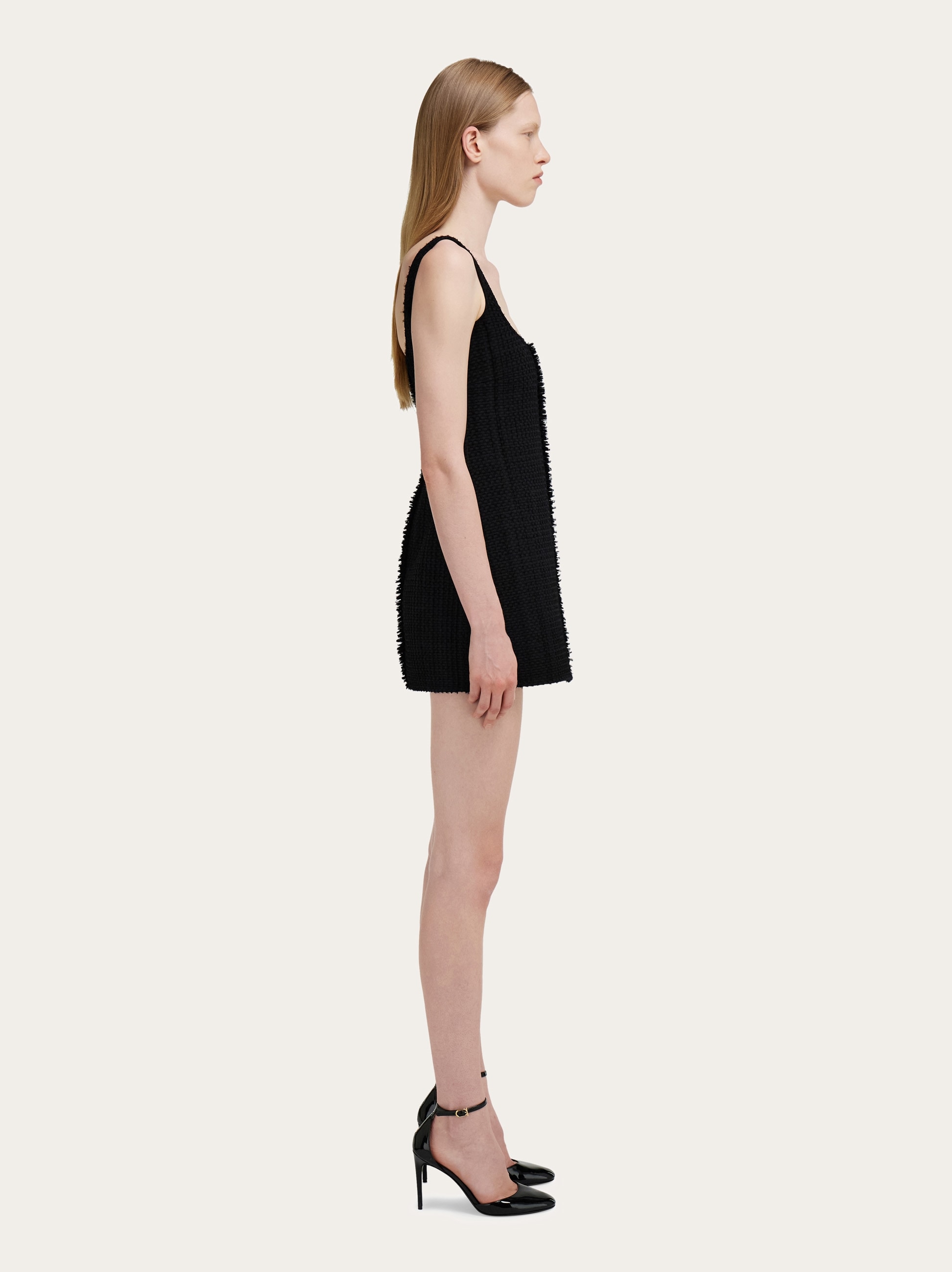 long sleeve mini dress open back Noelle Beaded Open Back Bodycon Mini Dress