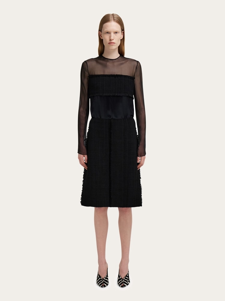 미디 조젯 스커트 Gallery image 6