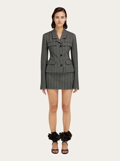 Low cut mini skirt - Women | Ferragamo