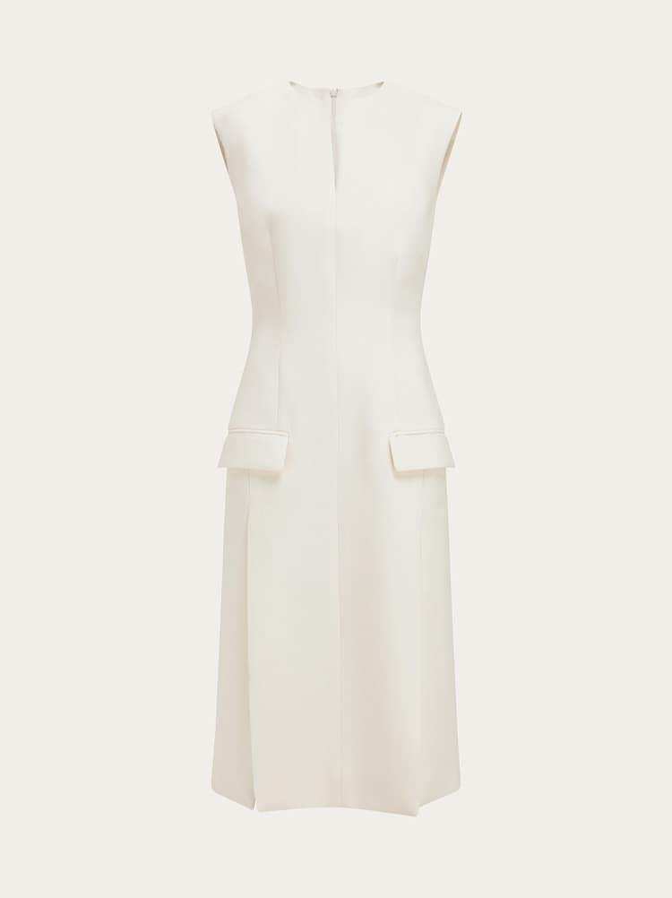Sleeveless tailored dress Gallery image 1