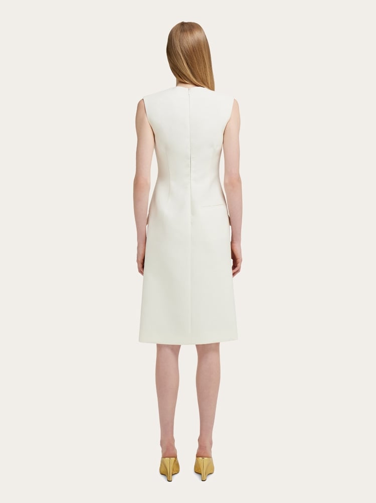 Sleeveless tailored dress Gallery image 3