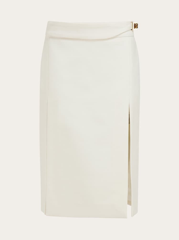 Falda con aberturas laterales Gallery image 1