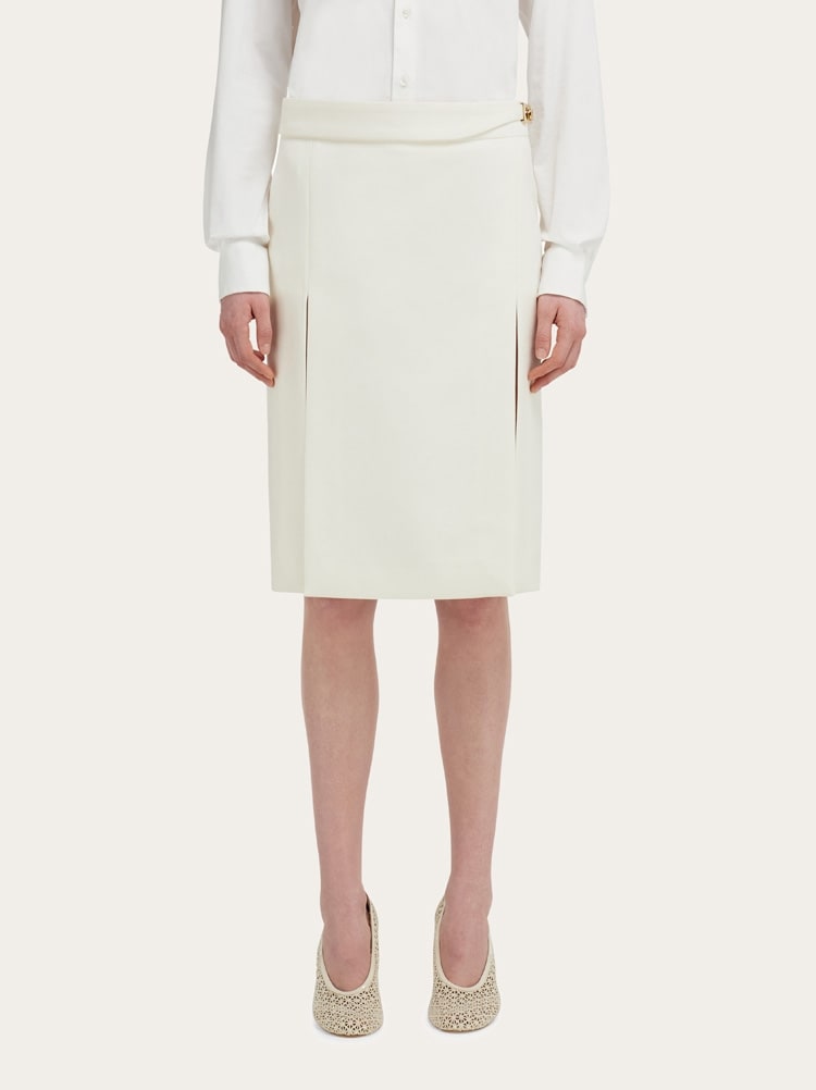 Falda con aberturas laterales Gallery image 2