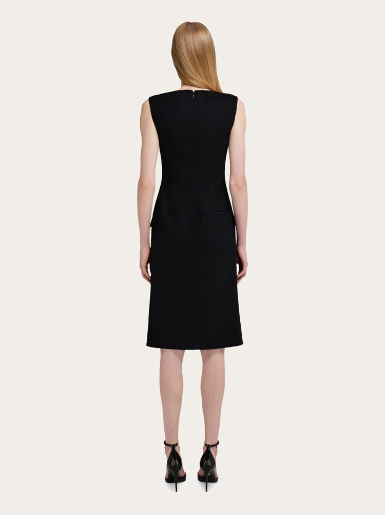 Cashmere blend sleeveless dress Gallery image 4