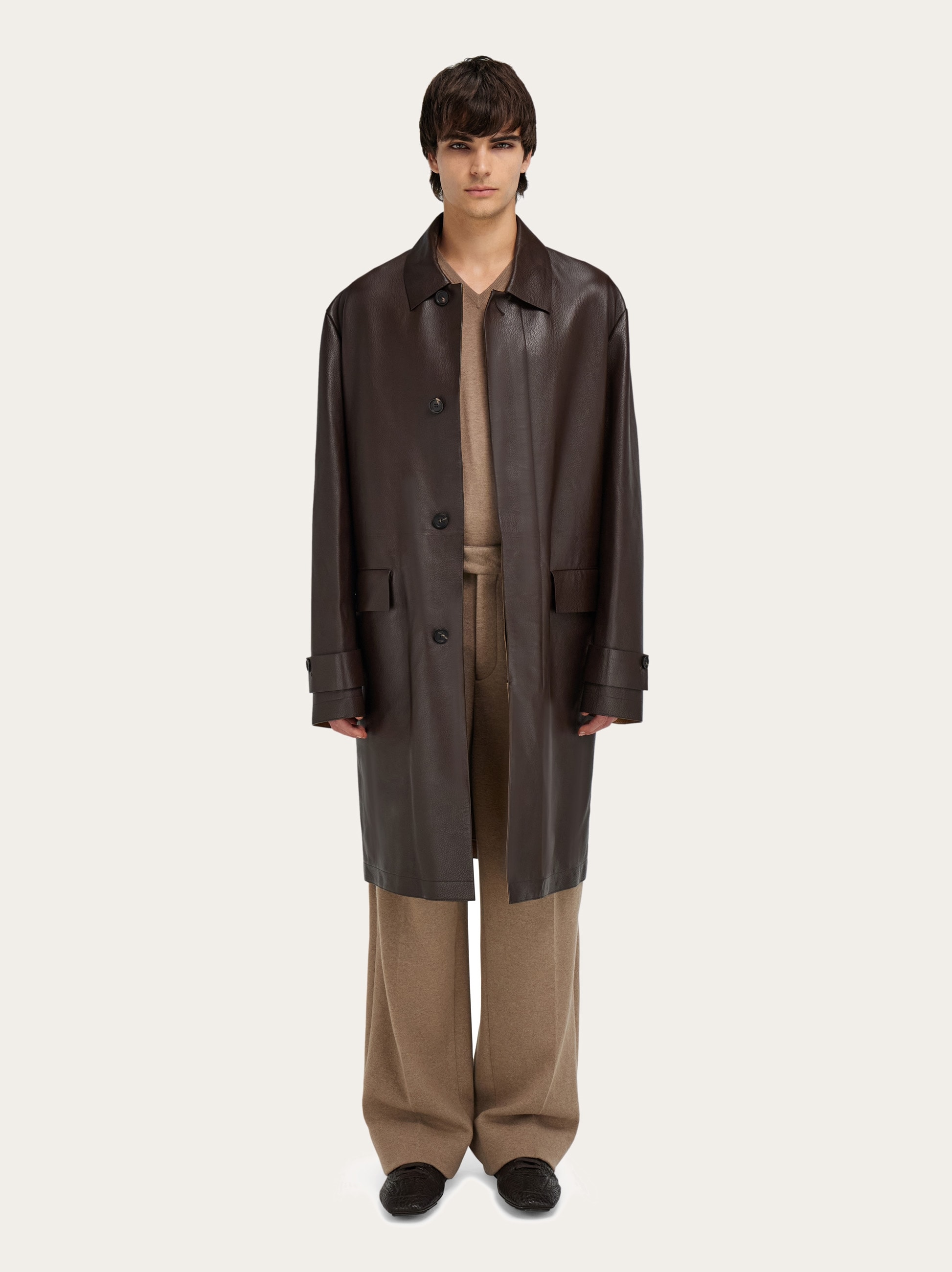 Deerskin coat - Men | Ferragamo