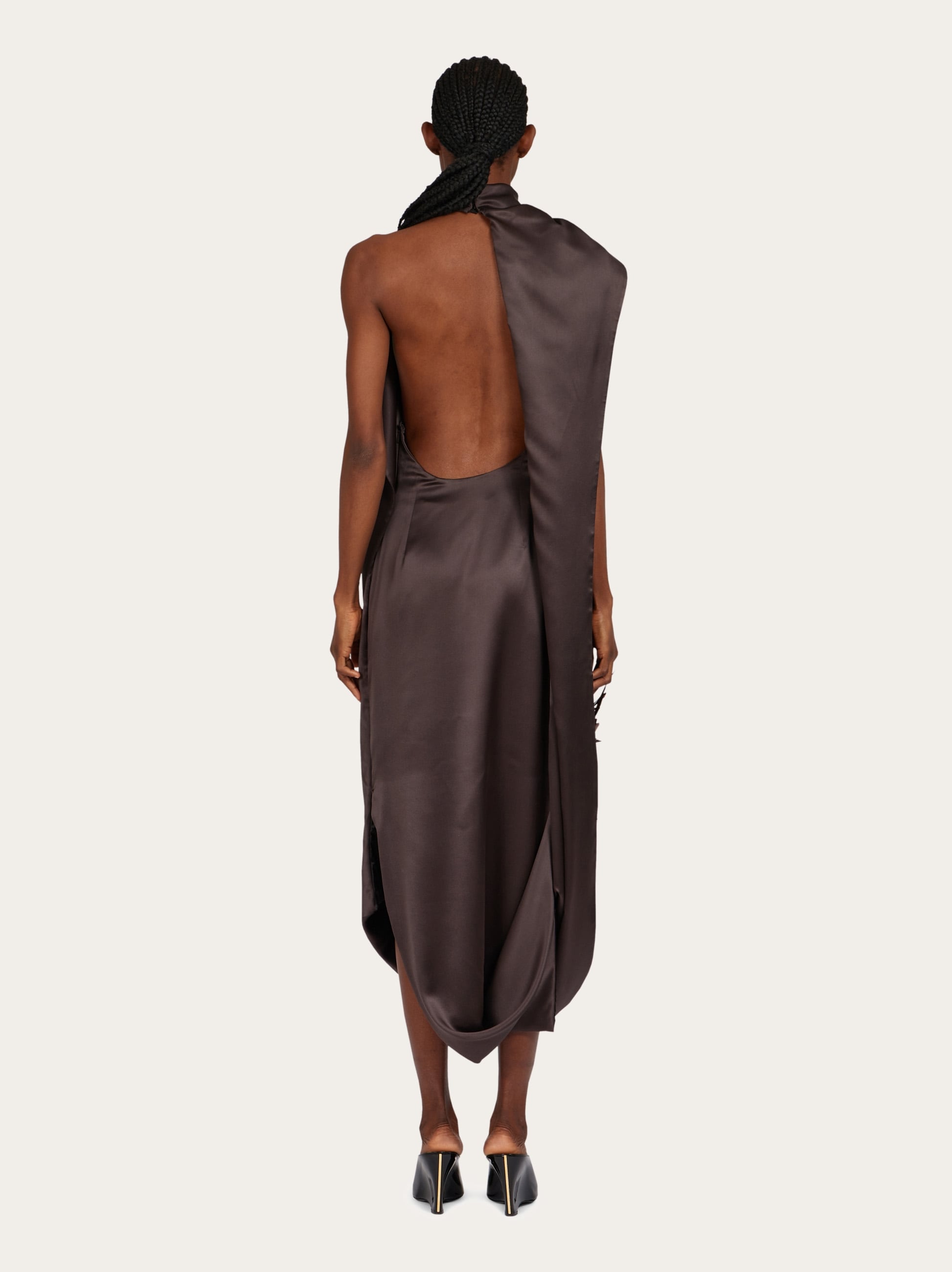 sachin and babi light blue dress Beem - Feather Strap Plain Backless Mini A-Line Dress