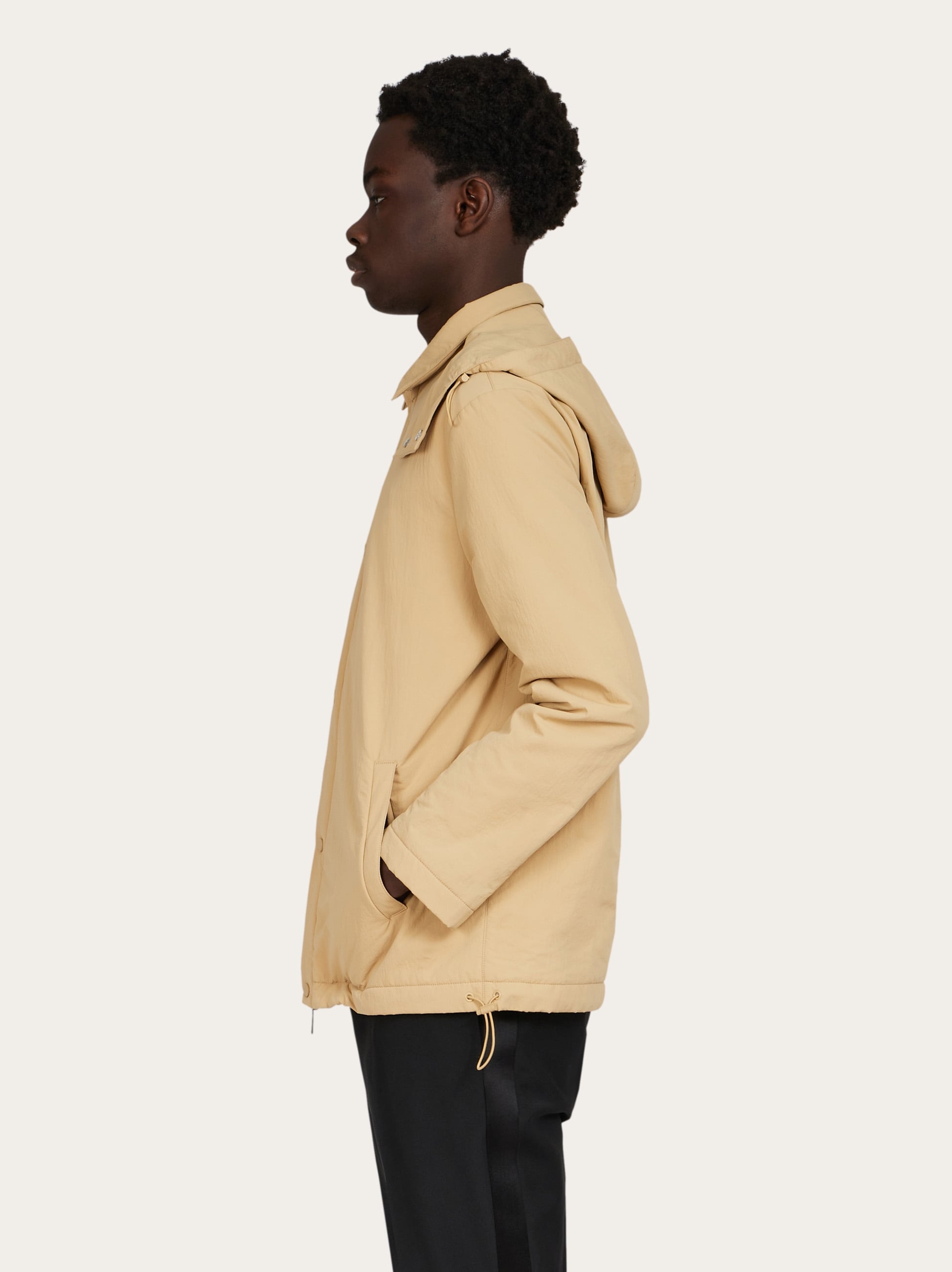 Structured nylon jacket - Men | Ferragamo