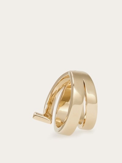 Gancini band ring - size 54 - Women | Ferragamo