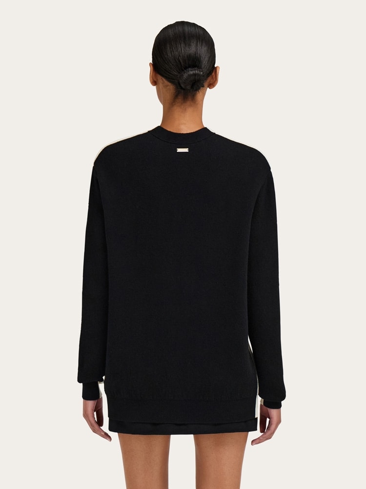 Cardigan bicolore Gallery image 4