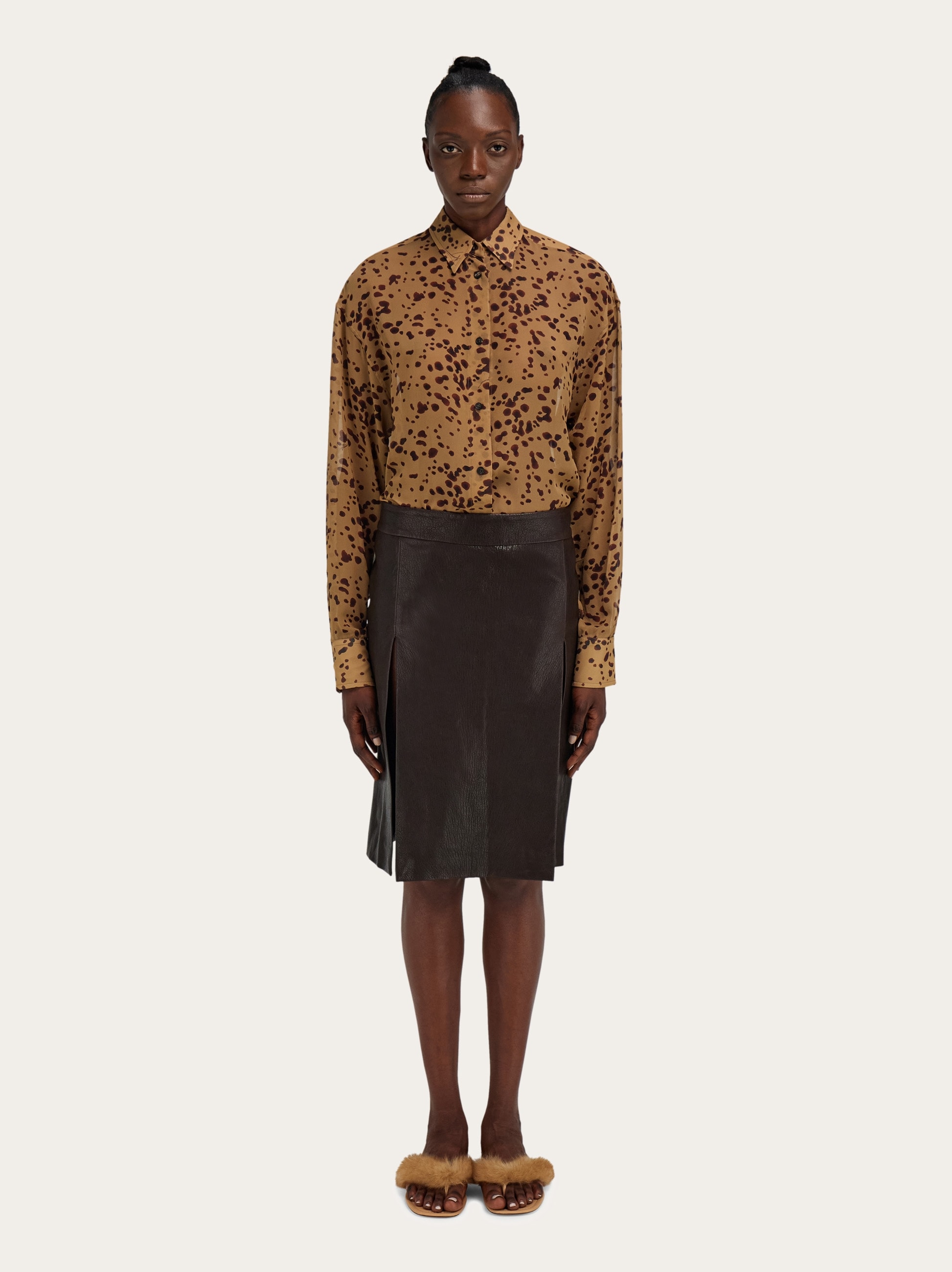 SALVATORE FERRAGAMO★素敵！FLORAL PRINT SHIRT w BELT DRESS Salvatore Ferragamo | Dresses | Salvatore Ferragamo Dress
