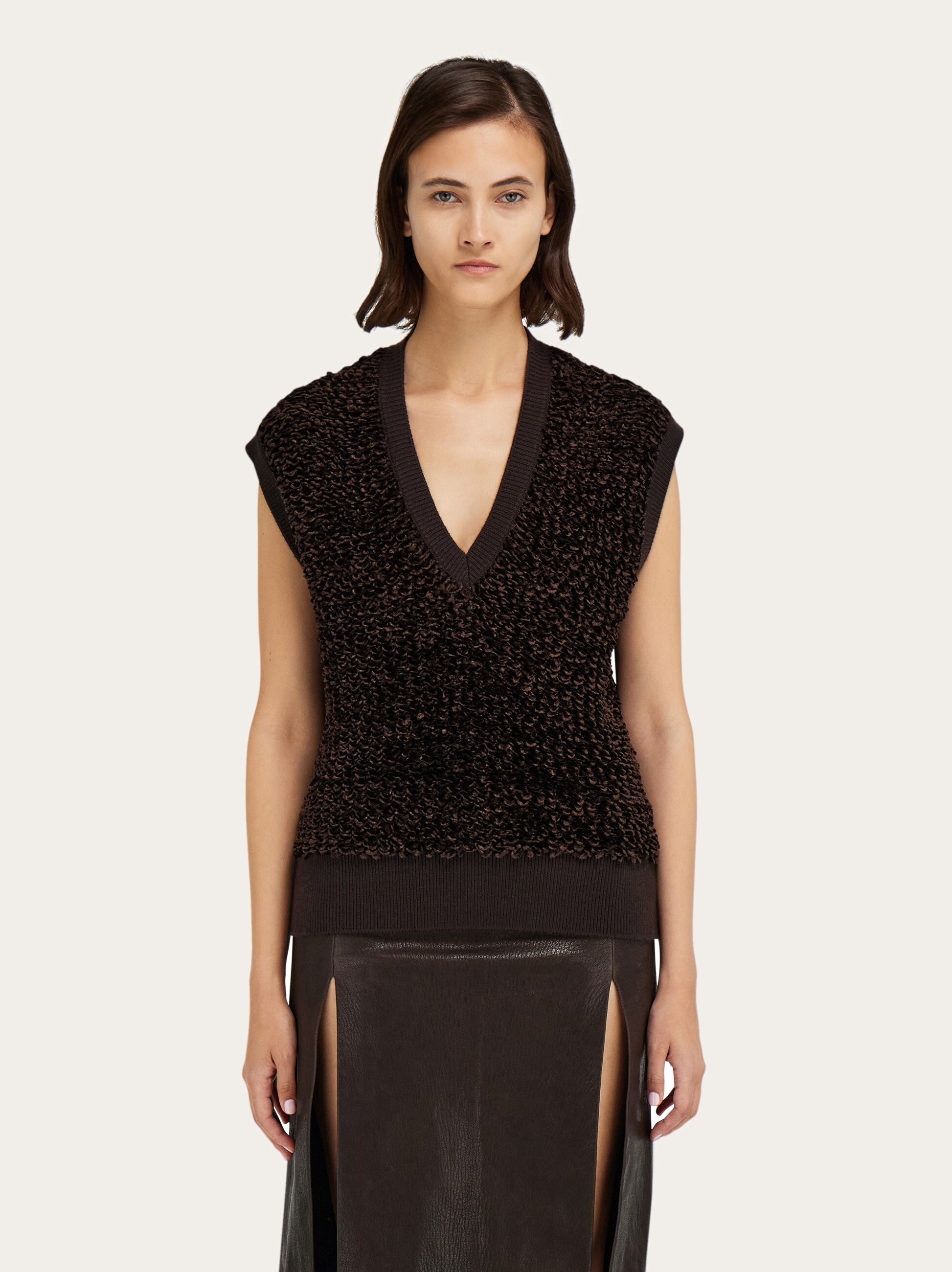 スリーブレストップス - ウィメンズ | Ferragamo