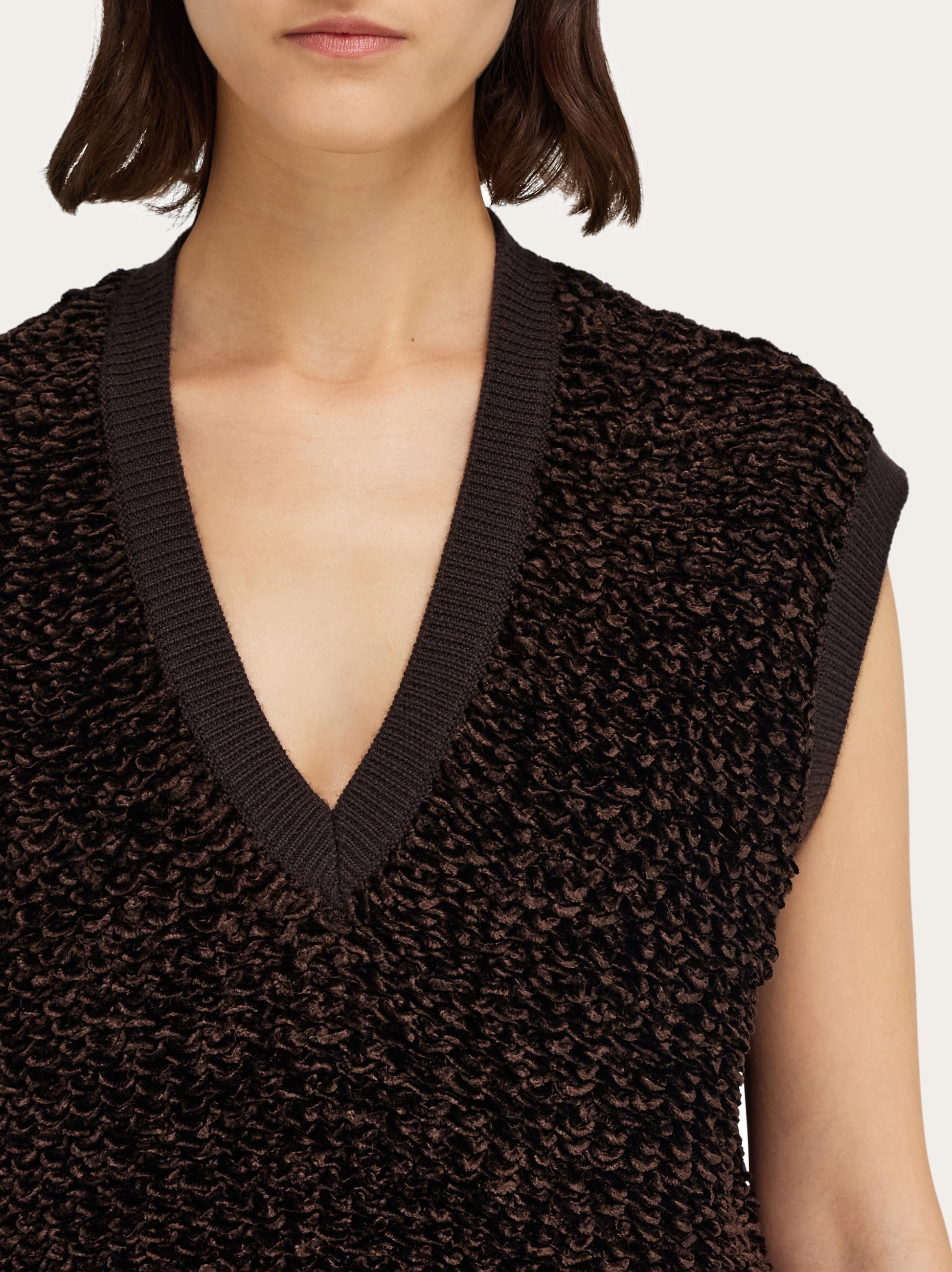 Ferragamo　ノースリーブ コットン ノースリーブトップス - ウィメンズ | Ferragamo